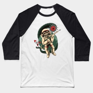 Space Ape Hunter Baseball T-Shirt